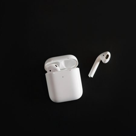 Wireless Earbuds, Bluetooth 5.3 Headphones 40Hrs Playtime with Charging Case, IPX5 Waterproof Stereo in-Ear Earphones with Microphone for iPhone Android Cell Phone Sports Workout Gaming, White